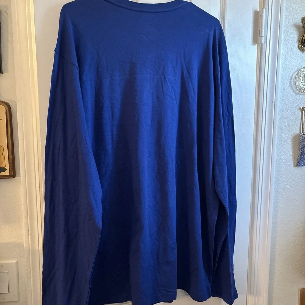 Polo Bear Ralph Lauren Big Logo Long Sleeve Tee T Shirt Mens Size X-Large